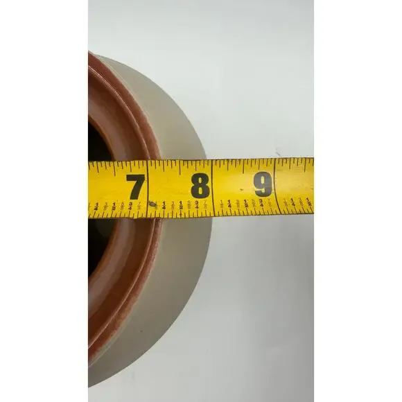 Vintage Chatham Pottery Unmarked Fruit Motif Pottery Cookie Jar - Picture 6 of 8